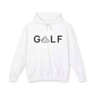 Golf Pyramid Hoodie - White